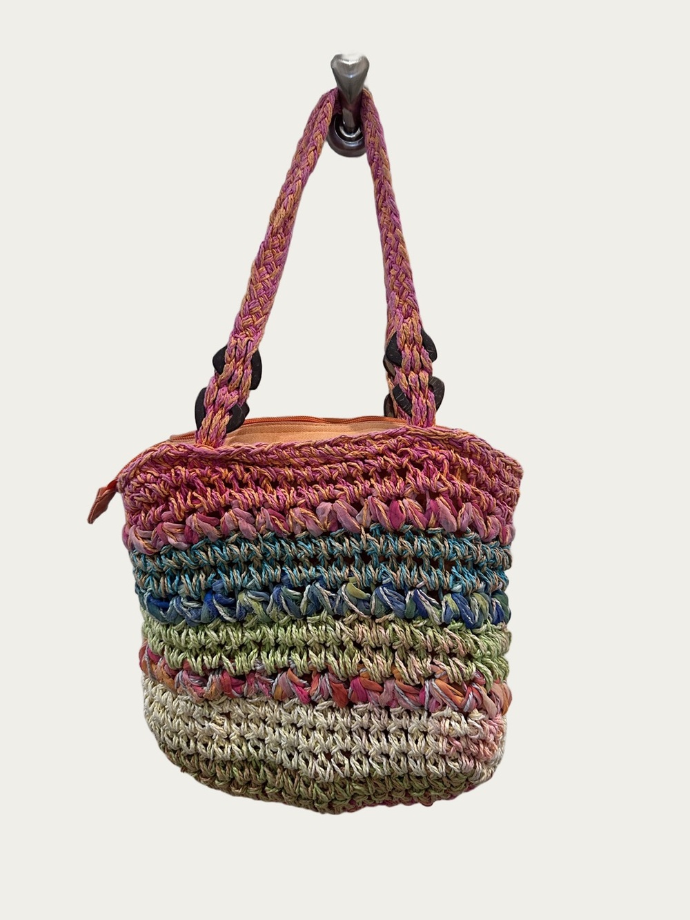 Cappelli Straworld Vintage Handbag Beach Bag